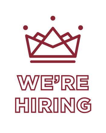 We're Hiring