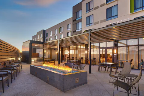 Enjoy the fire pit after a day of adventure