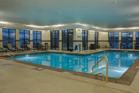 Enjoy our heated pool