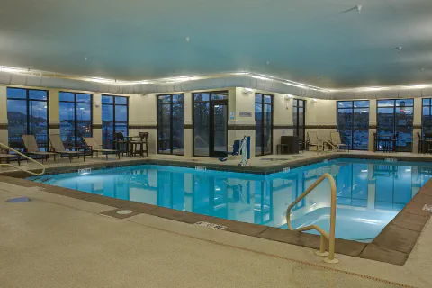Enjoy our heated pool