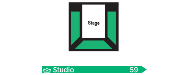 Eileen and Allen Anes Studio Theatre Seating Chart and Prices