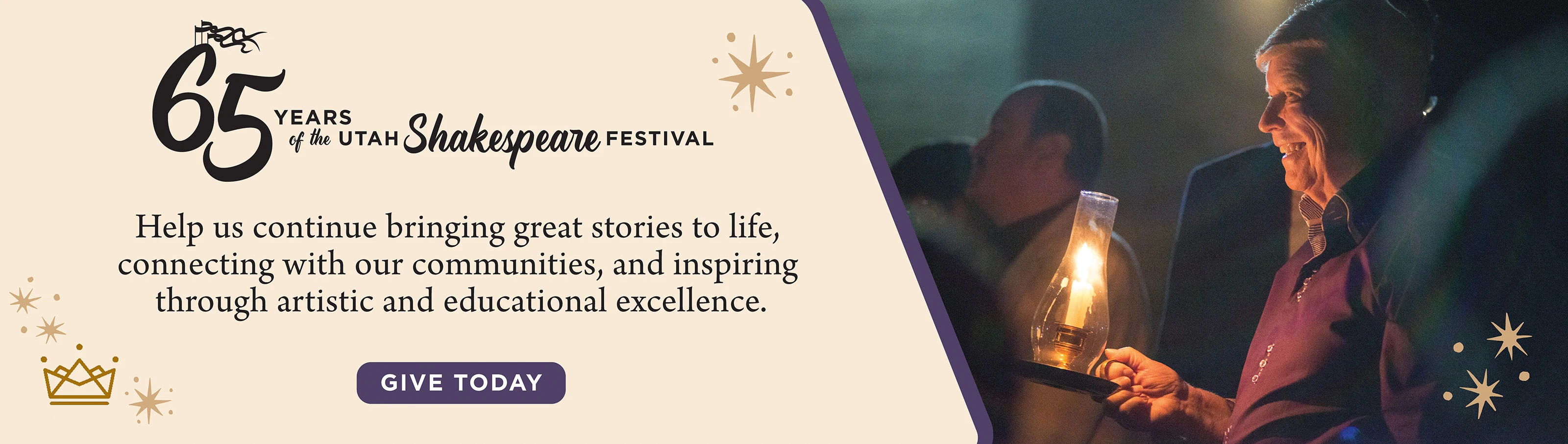 Celebrate our 65th Anniversary - Support Bard SummerScape