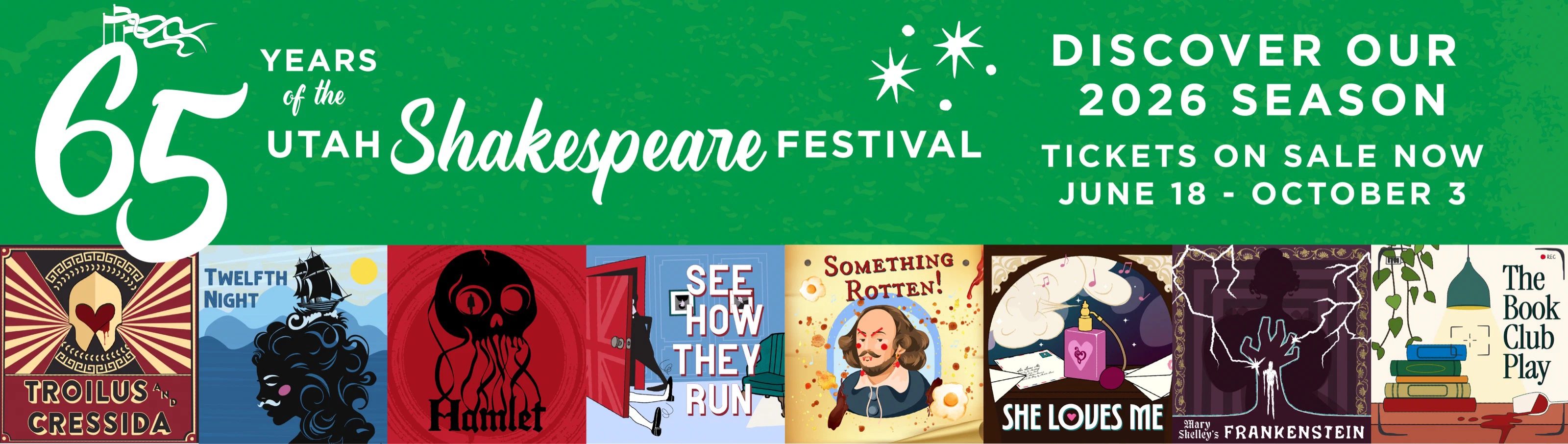 65th Anniversary Season - Explore our productions