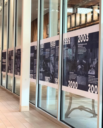 The new 65th Anniversary Commemorative Timeline