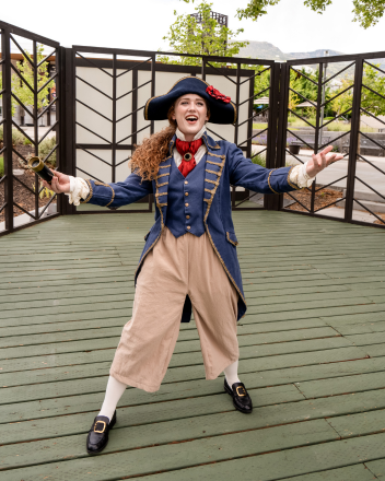 Pixie Isabel Merkley as Featured Performer in Mariners Greenshow.