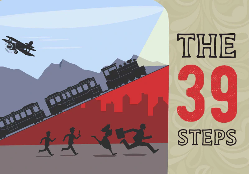 Poster for The 39 Steps